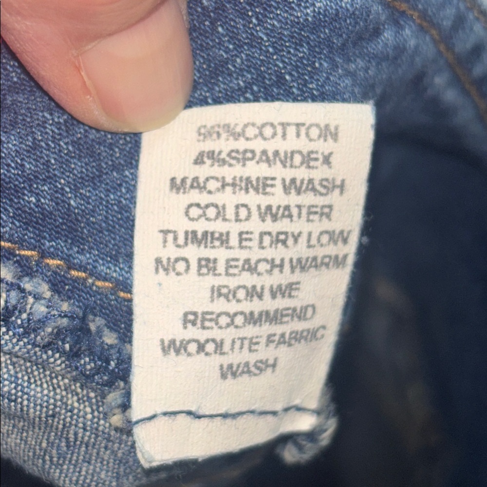 Hot Kiss Y2K Denim Mini skirt, Jean Skirt, front hook n eyes, 3 - Picture 7 of 8